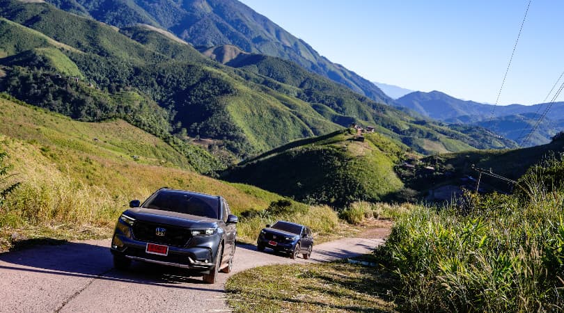 ฮอนด้า พาสื่อมวลชนทดสอบและสัมผัส Honda CR-V e:HEV ใหม่ ขับสนุกเร้าใจ ลุยได้ทุกเส้นทาง และประหยัดน้ำมัน กับขุมพลัง e:HEV – The EXCITING Hybrid ขับจริงและใช้งานจริงบนเส้นทางน่าน-สะปัน กว่า 110 กม.